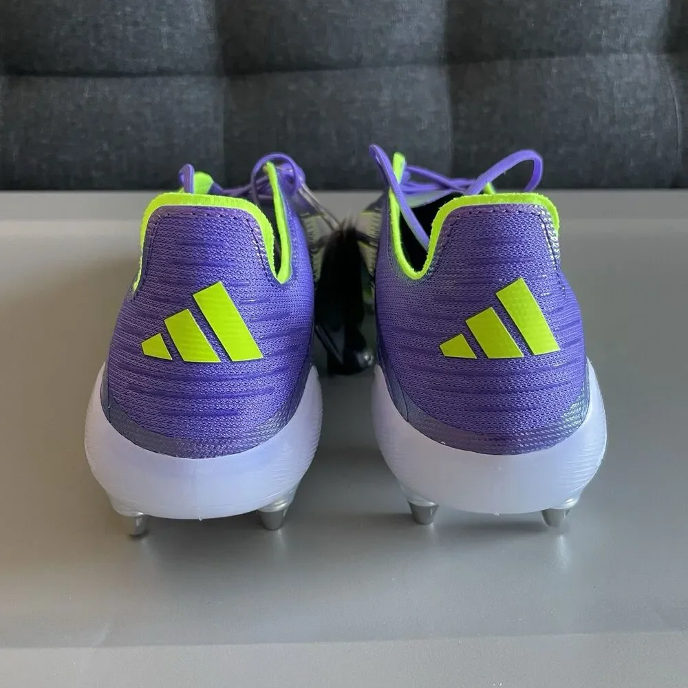 Size 10.5 - Adidas F50 Elite SG Soccer Cleats Purple Green JH7633 Men’s